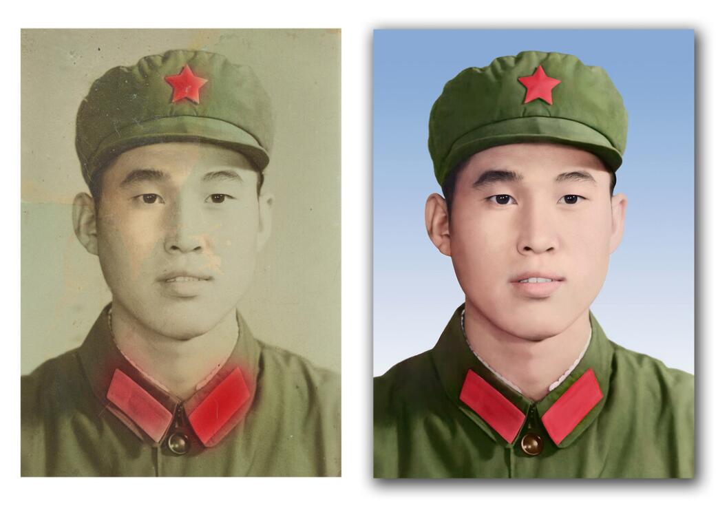 平桥破损照片修复-18